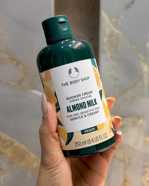 The body shop shower cream