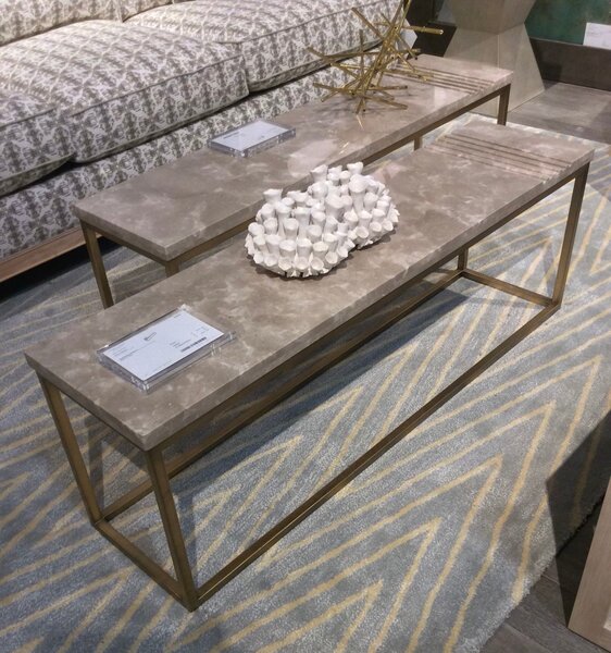 Table basse en marbre moderne