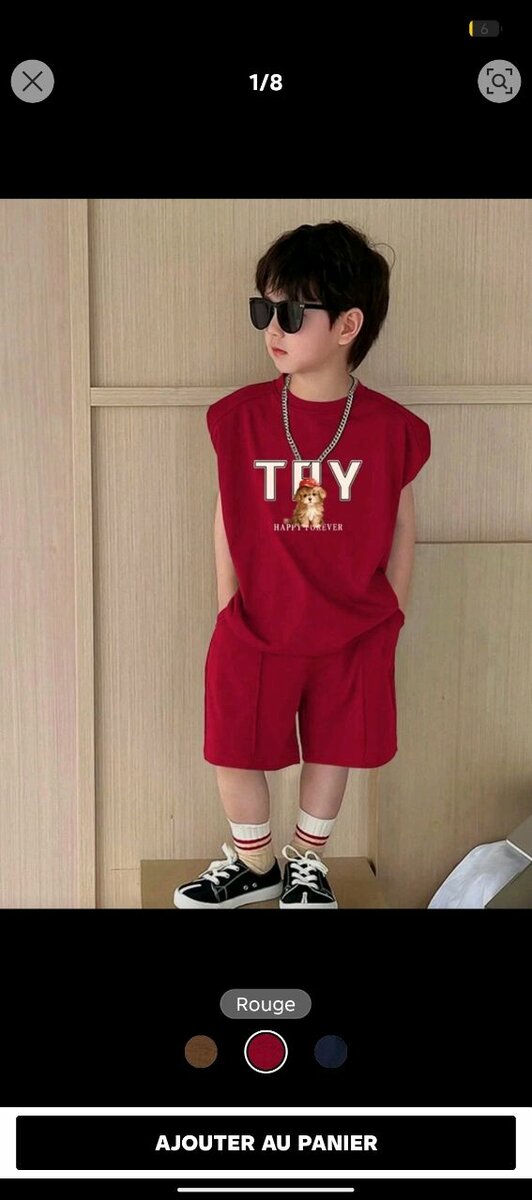 Ensemble Moderne Enfant