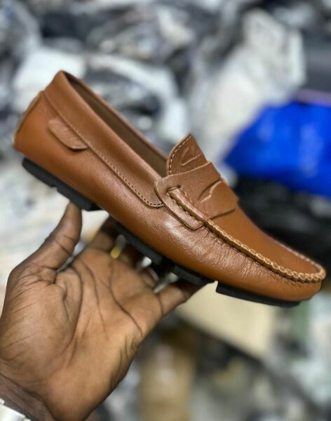 Mocassins en cuir pour homme