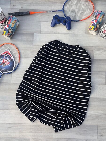 T-shirts rayés décontractés