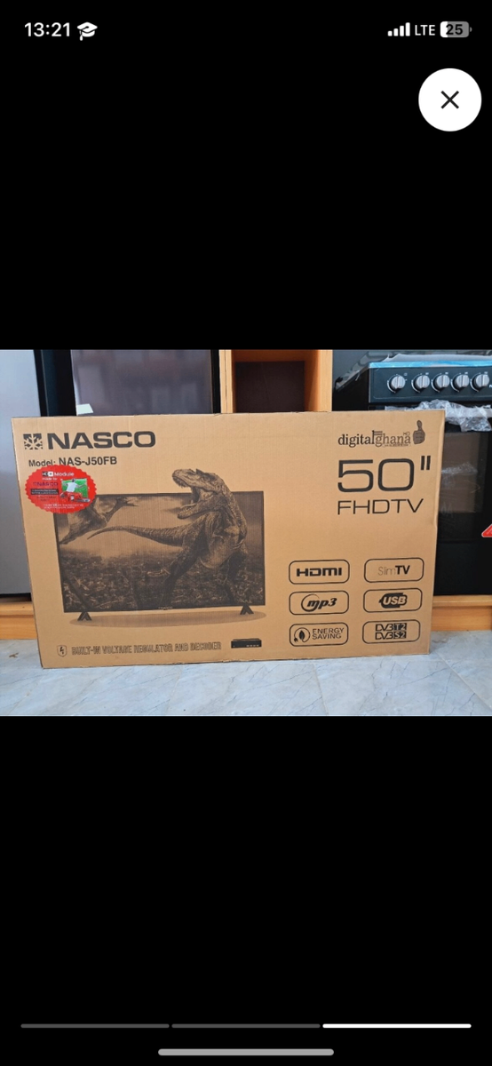 Nasco  50 inches smart tv