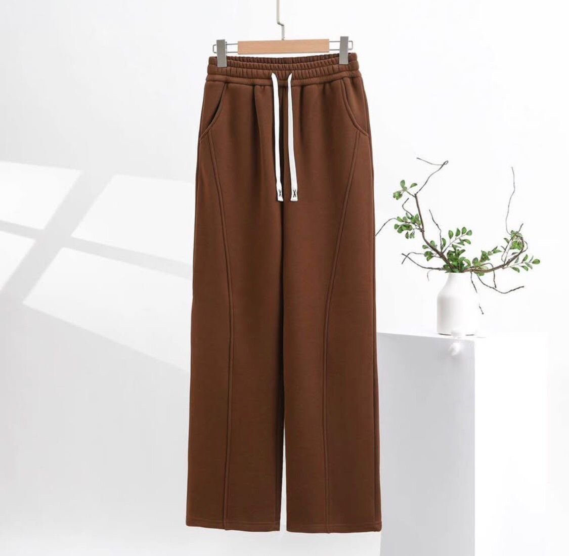 Pantalon de jogging marron