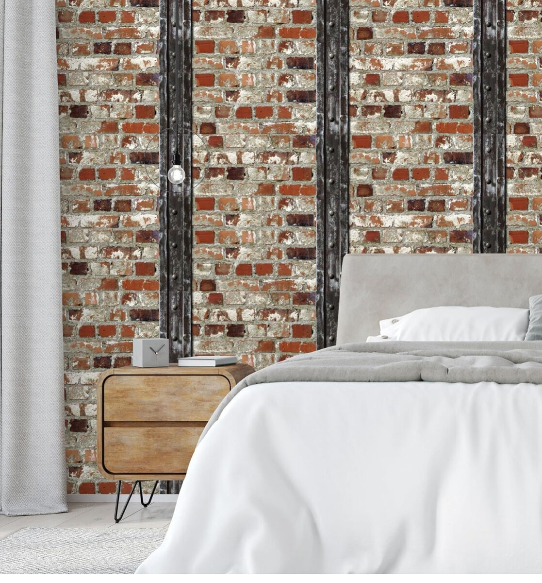 Papier Peint Effet Brique