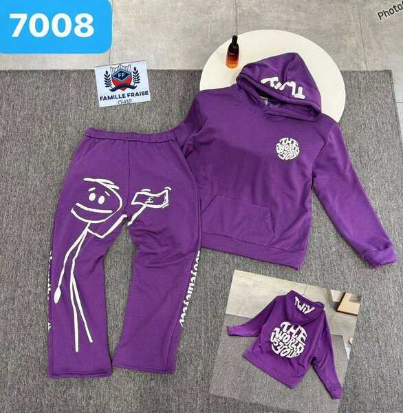 Ensemble de survêtement coloré