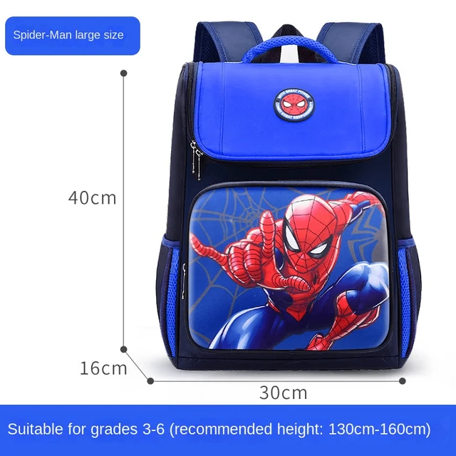 Spiderman large capacity waterproof backpack