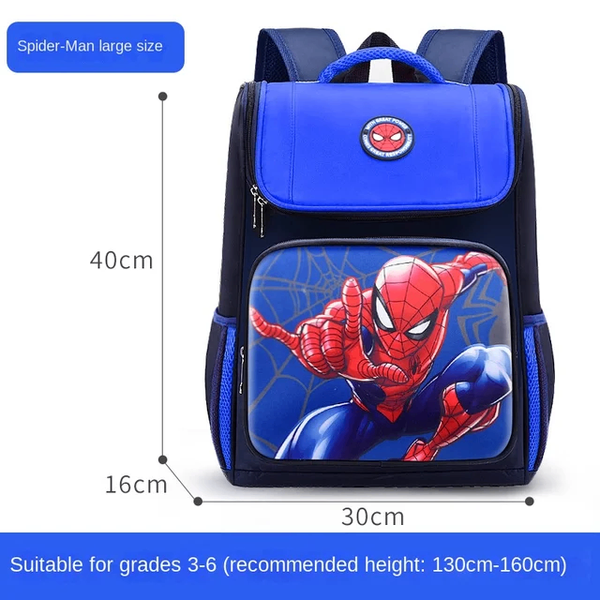 Spiderman large capacity waterproof backpack