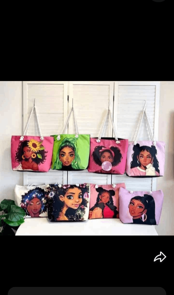 Sac cabas imprimé mode