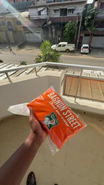 T-shirt Bagnon Street Orange