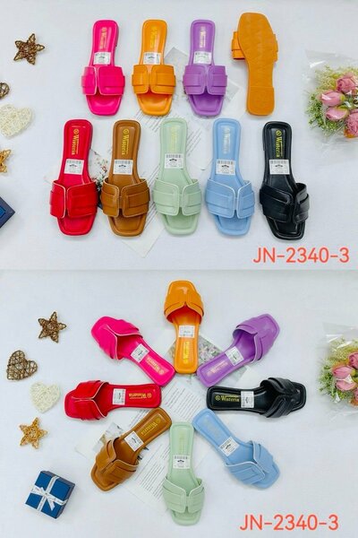 Ladies flat slippers