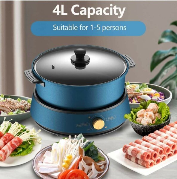 Cuisinière électrique multifonction 4L 3 en 1 .