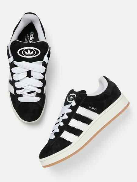 Adidas Campus noir blanc homme 40-45
