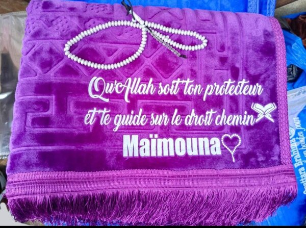 Tapis de Prière Personnalisé