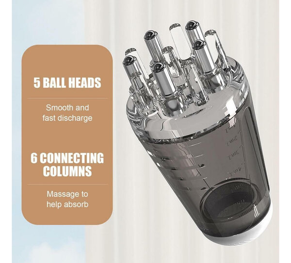 Applicateur d'Huile pour Cuir Chevelu