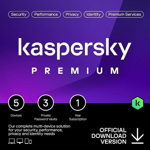 Kaspersky Premium 5 Appareils