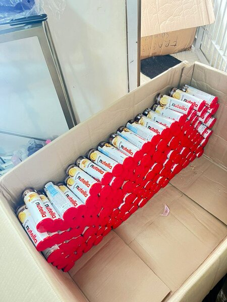 Biscuits Nutella en tube