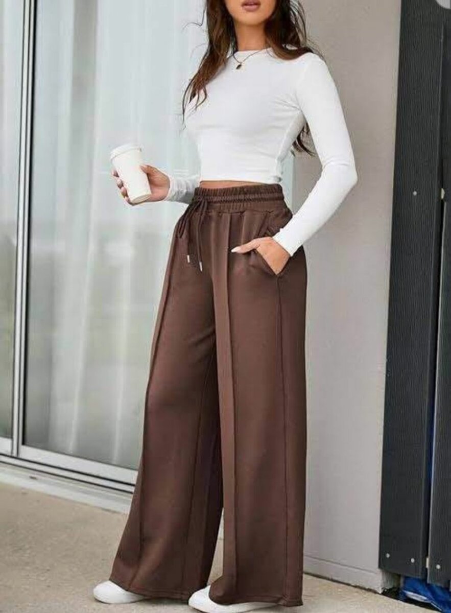 Pantalon large et confortable pour femme