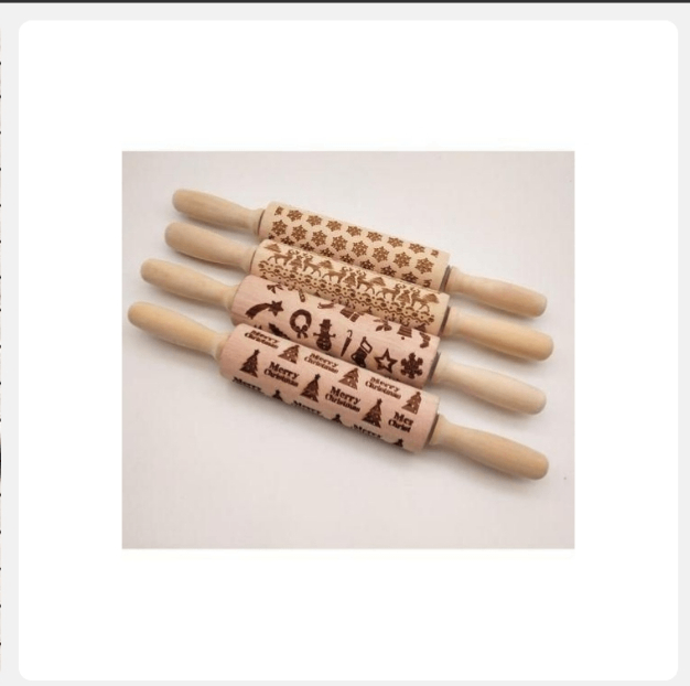 Rouleau à pâtisserie décoratif