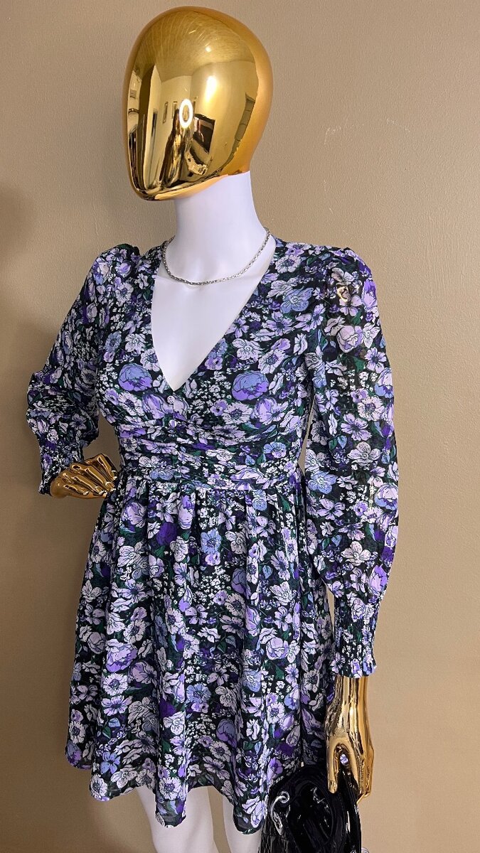 Robe à fleurs élégante