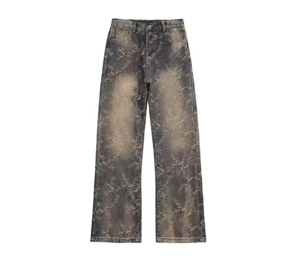 Jeans délavés rétro