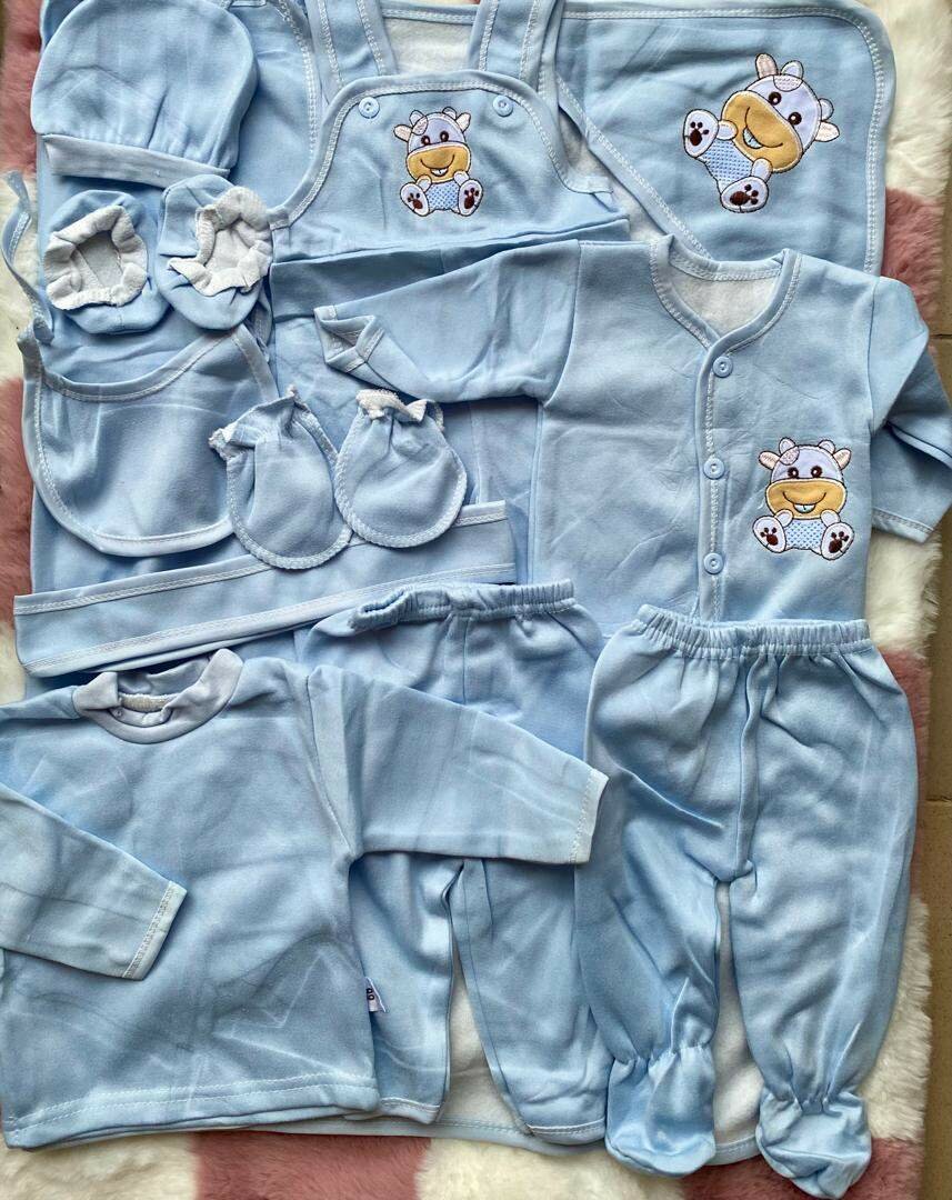 Ensemble Naissance Bleu Bébé