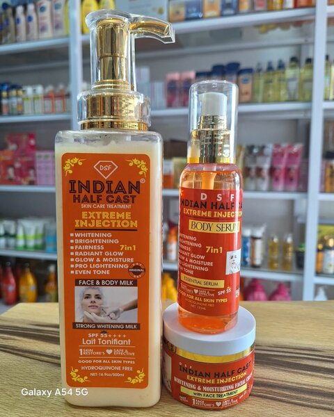 Indian Half Caste face and body set