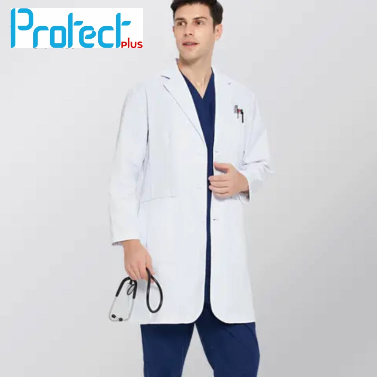 Blouse blanche médecin 100% coton