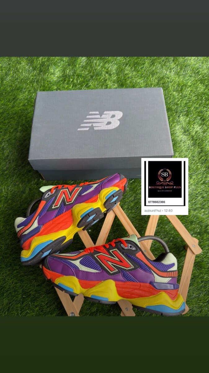 Basket New balance authentique avec sa boîte