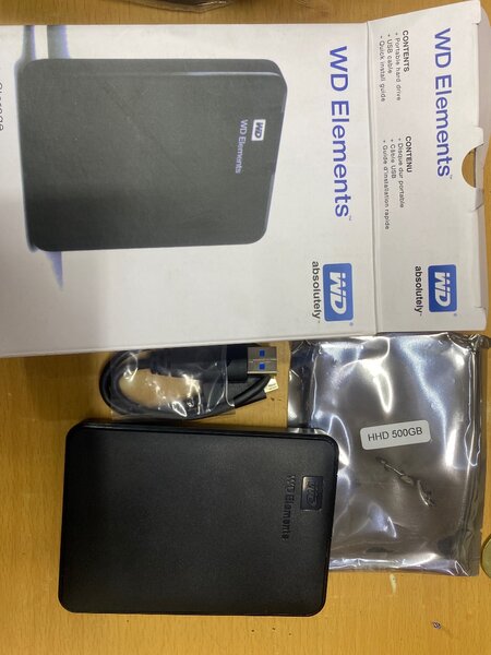 500Gb External HDD