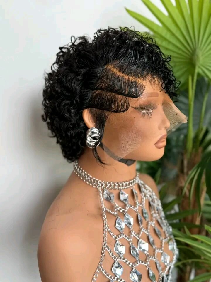 Perruque Lace Front Bouclée