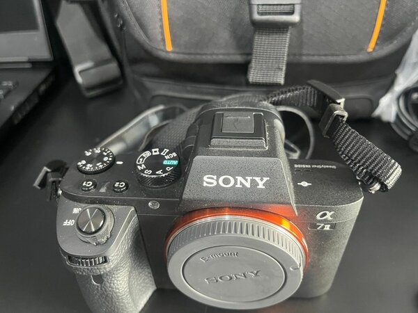 Sony Alpha A7II avec objectifs