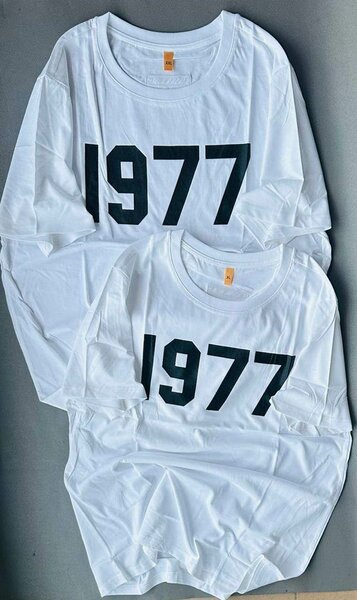 T-shirts rétro 1977 unisexe
