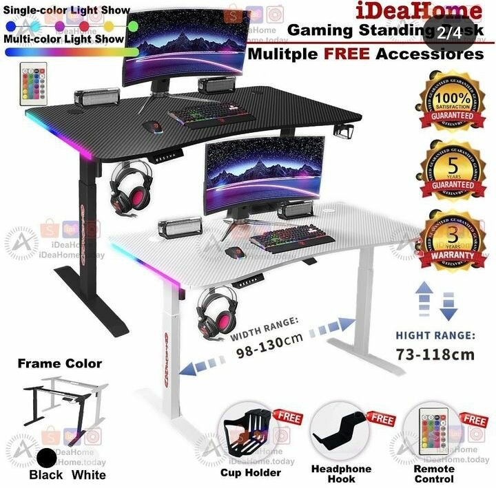 RGB ELECTRIC HEIGHT ADJUSTABLE TABLE