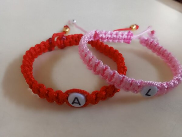 Bracelets personnalisés en corde