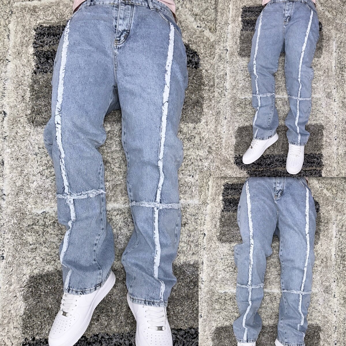 Baggy straight jeans