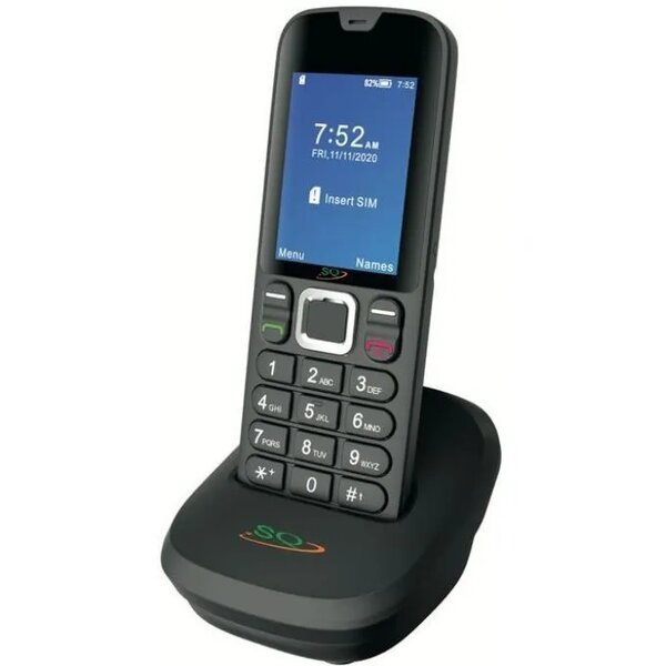 Téléphone fixe a puce marque SQ mobile sans Fil.