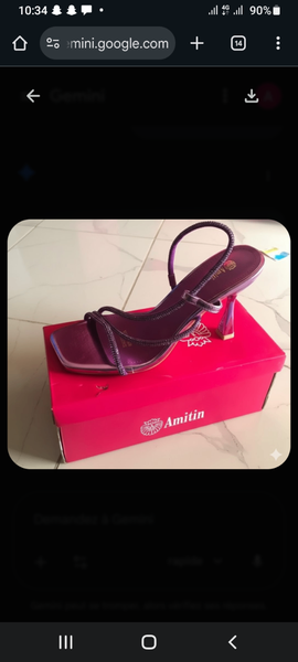 Sandales à talon élégantes