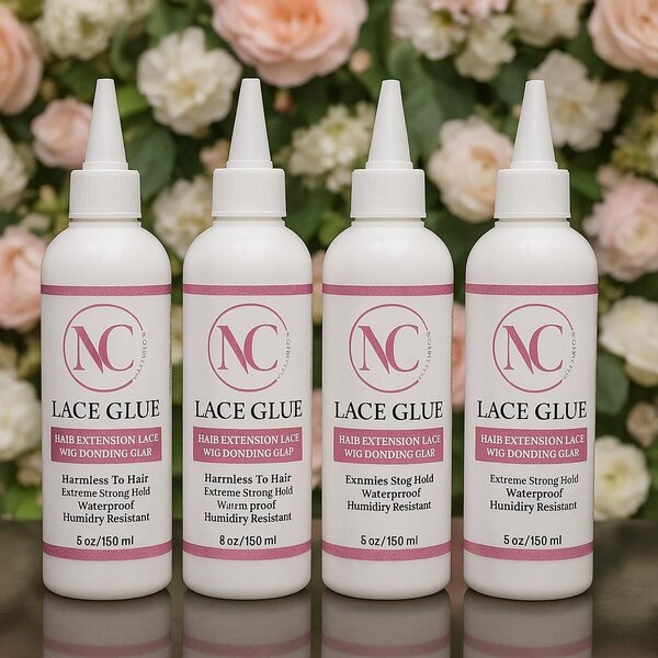 Colle pour perruques résistante