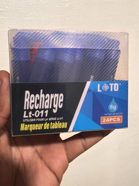 Recharge Marqueur Tableau LETO