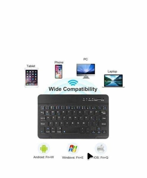 Clavier Bluetooth Ultra-fin Rechargeable