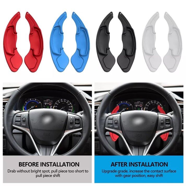 Honda Civic X Paddle Shifter Extension - Aluminum Alloy