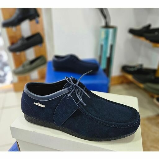 Blue Suede Wallabees