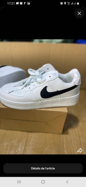 Baskets blanches tendance