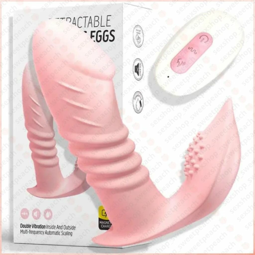 Вибратор с фрикциями в трусики