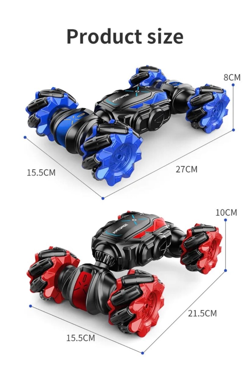 Voiture cascade télécommandée