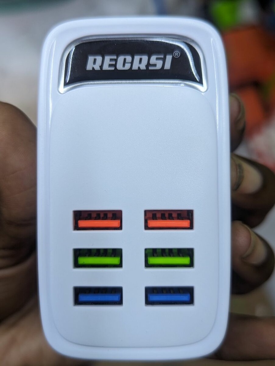 6 way Recrsi Charging Adapter