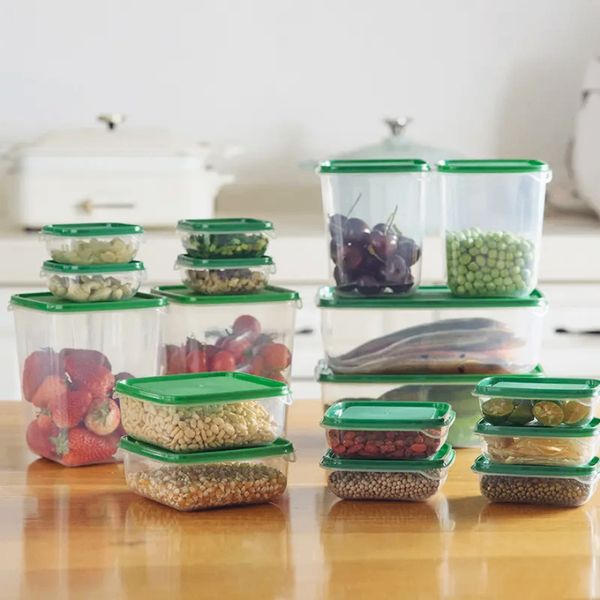 Set de 17 bols alimentaires