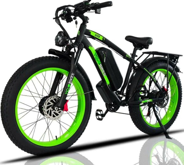 Vélo électrique tout-terrain robuste