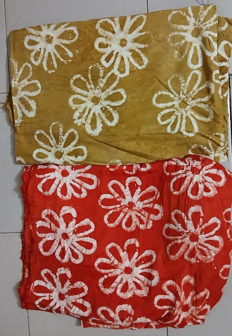 Étoffes en tissu batik