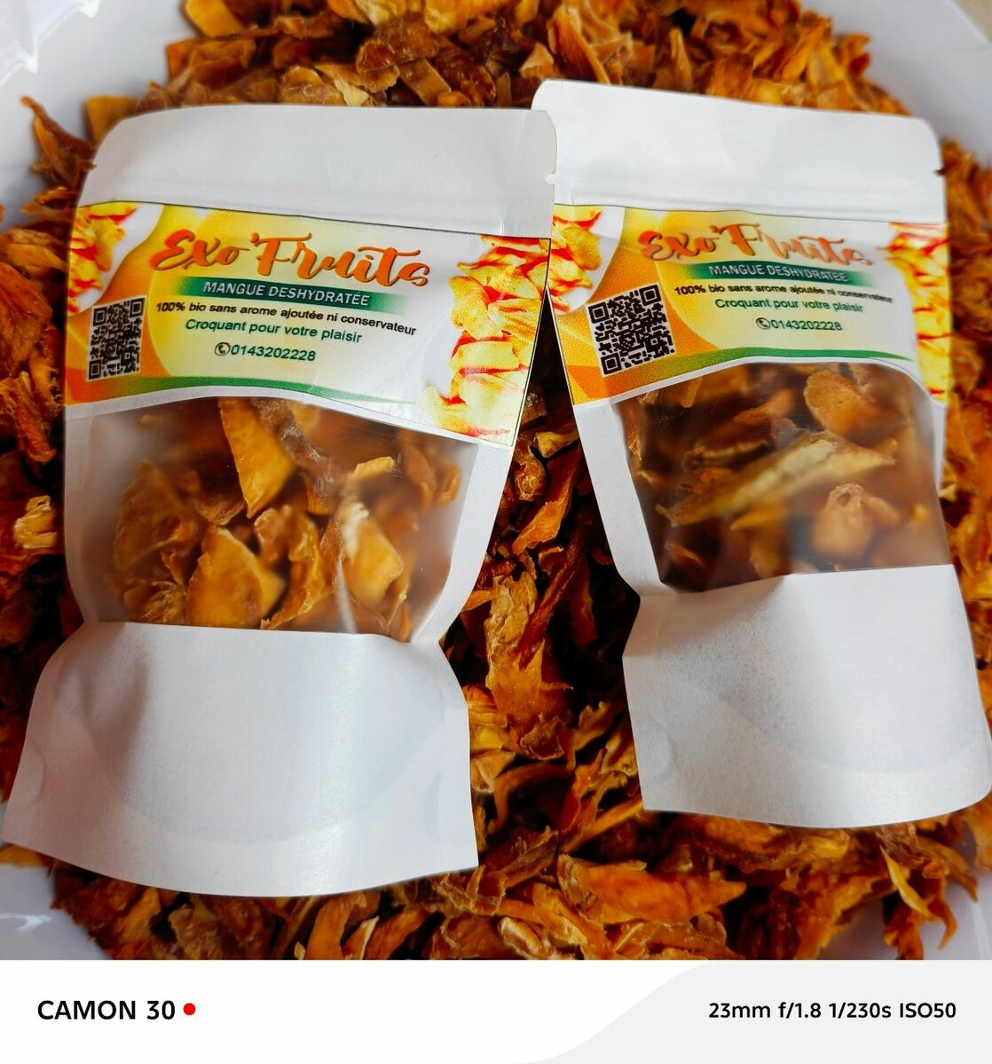 Mangue Séchée Exo'Fruits